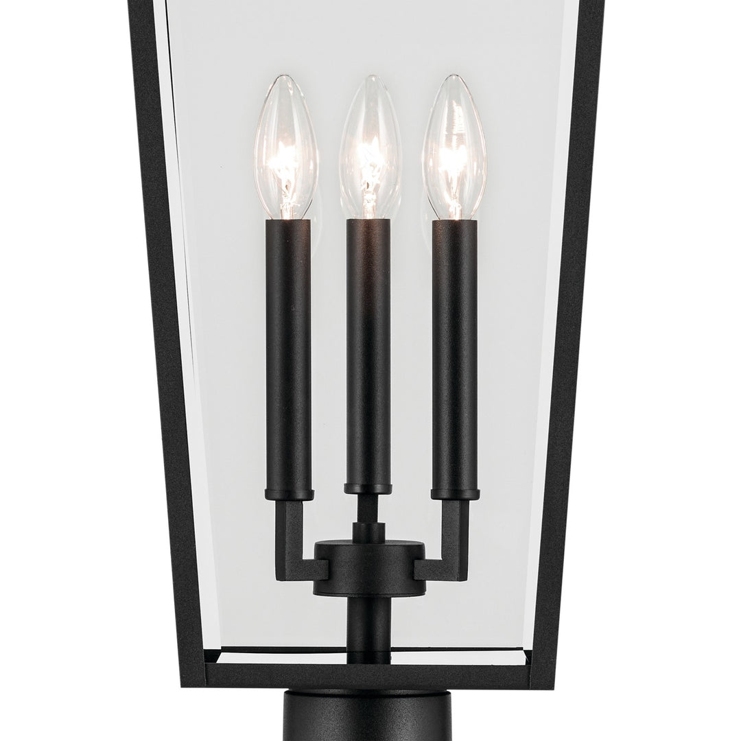 Kichler Canada - 59129BKT - Three Light Outdoor Post Mount - Regence - Textured Black