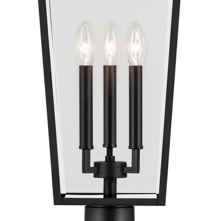 Kichler Canada - 59129BKT - Three Light Outdoor Post Mount - Regence - Textured Black