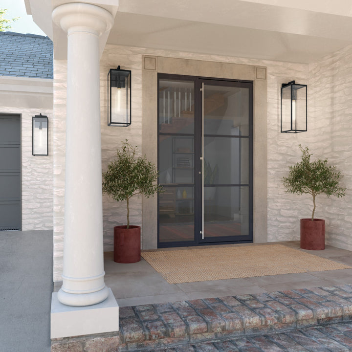 Kichler Canada - 59113BKT - One Light Outdoor Wall Mount - Branner - Textured Black