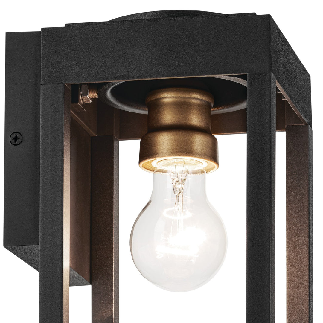 Kichler Canada - 59137BKT - One Light Outdoor Wall Mount - Hone - Textured Black