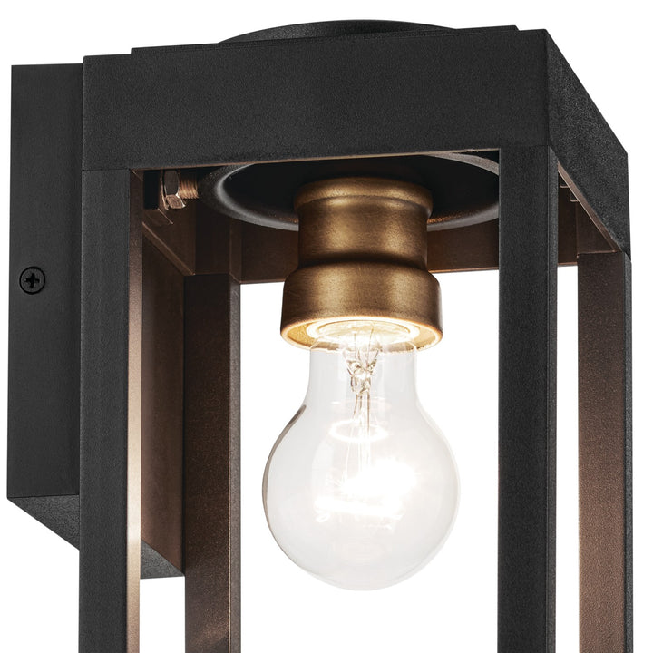 Kichler Canada - 59137BKT - One Light Outdoor Wall Mount - Hone - Textured Black