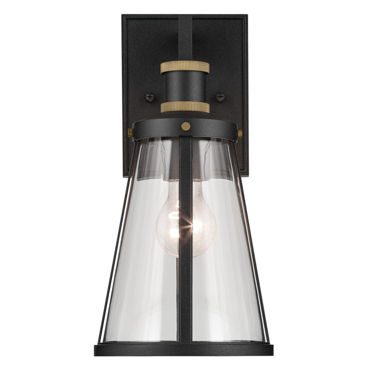 Kichler Canada - 59146BKT - One Light Outdoor Wall Mount - Talman - Textured Black