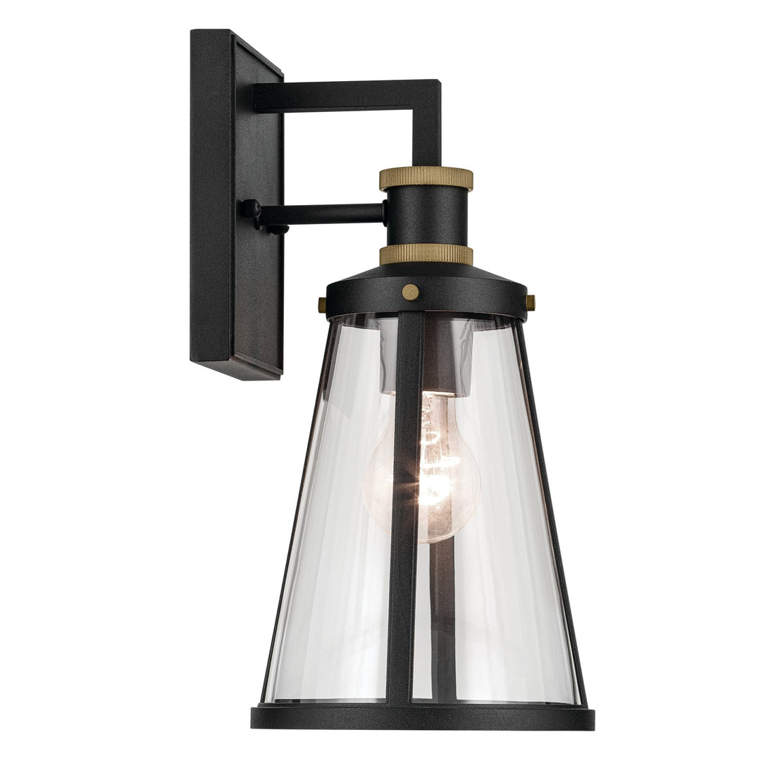 Kichler Canada - 59146BKT - One Light Outdoor Wall Mount - Talman - Textured Black