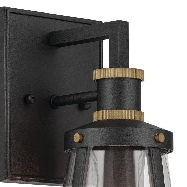 Kichler Canada - 59146BKT - One Light Outdoor Wall Mount - Talman - Textured Black