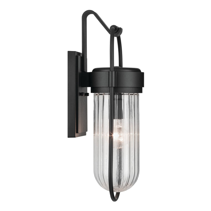 Kichler Canada - 59124BKT - One Light Outdoor Wall Mount - Brix - Textured Black