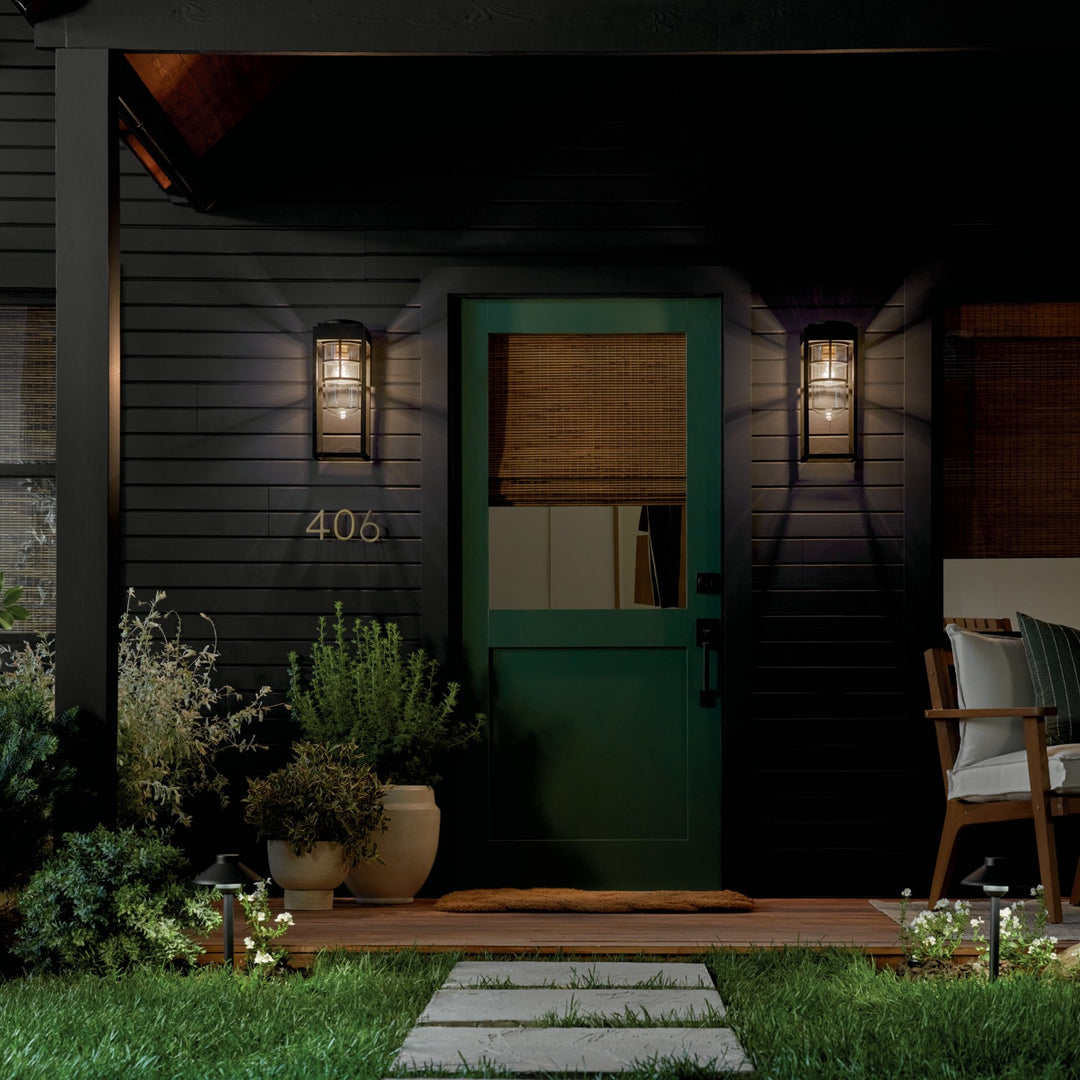 Kichler Canada - 59138BKT - One Light Outdoor Wall Mount - Hone - Textured Black