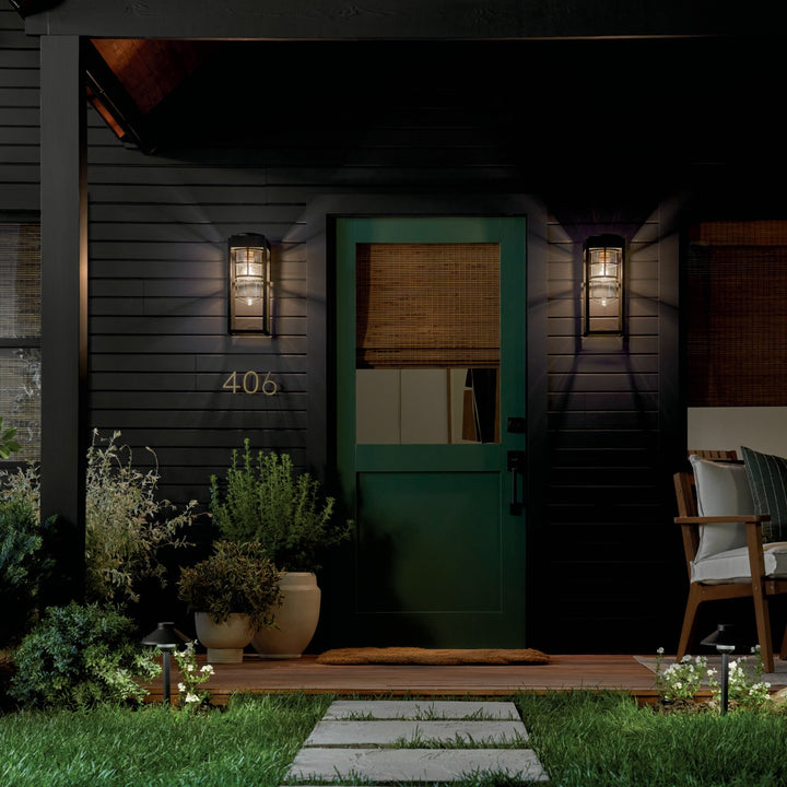Kichler Canada - 59138BKT - One Light Outdoor Wall Mount - Hone - Textured Black