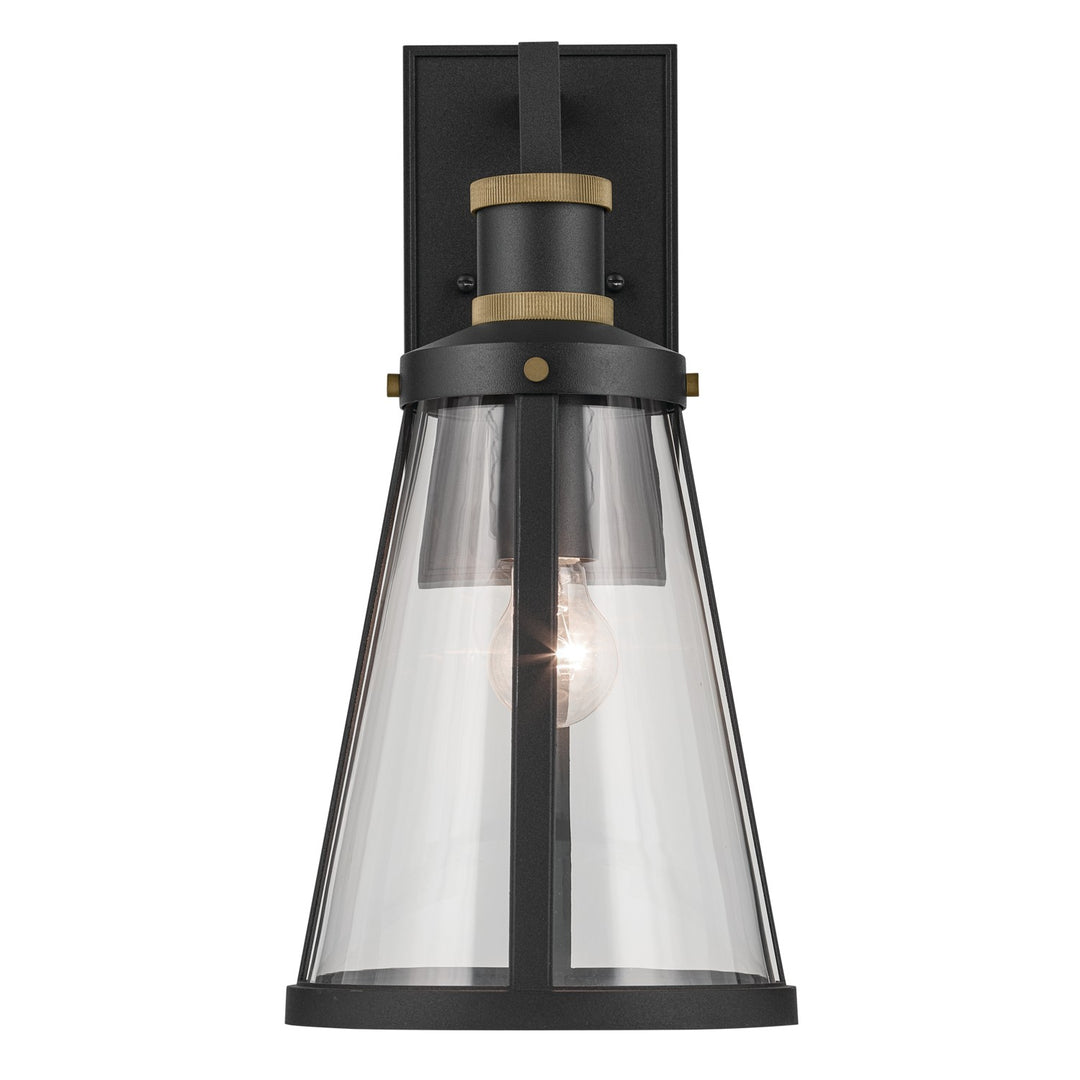 Kichler Canada - 59147BKT - One Light Outdoor Wall Mount - Talman - Textured Black