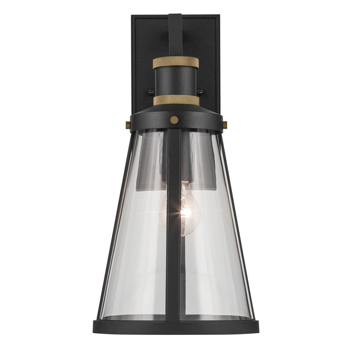 Kichler Canada - 59147BKT - One Light Outdoor Wall Mount - Talman - Textured Black