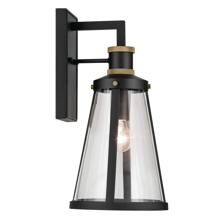 Kichler Canada - 59147BKT - One Light Outdoor Wall Mount - Talman - Textured Black