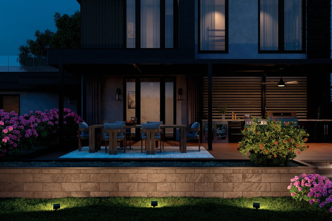 Kichler Canada - 59147BKT - One Light Outdoor Wall Mount - Talman - Textured Black