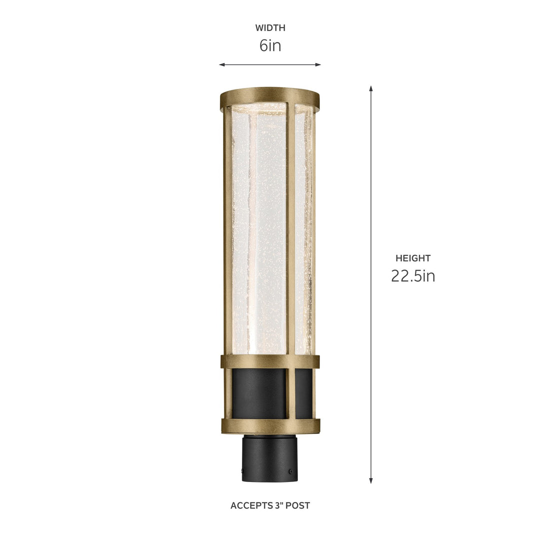 Kichler Canada - 59142BKT - LED Outdoor Post Mount - Camillo - Textured Black