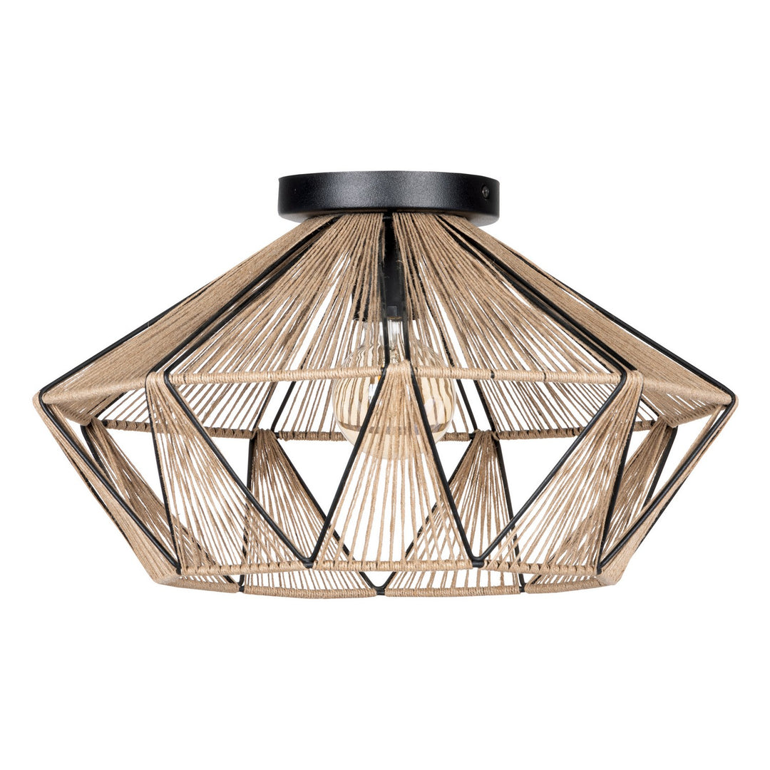 Eglo Canada - 206108A - One Light Pendant - Adwickle - Black