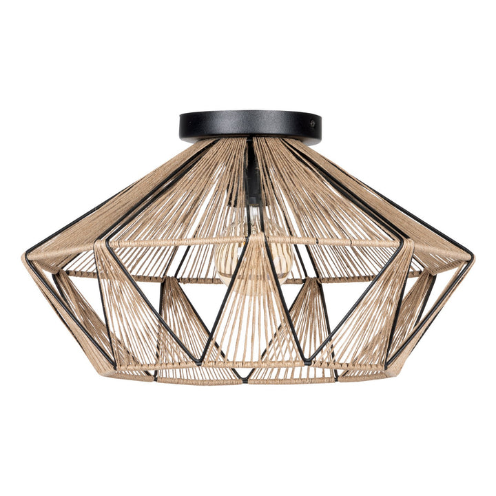 Eglo Canada - 206108A - One Light Pendant - Adwickle - Black
