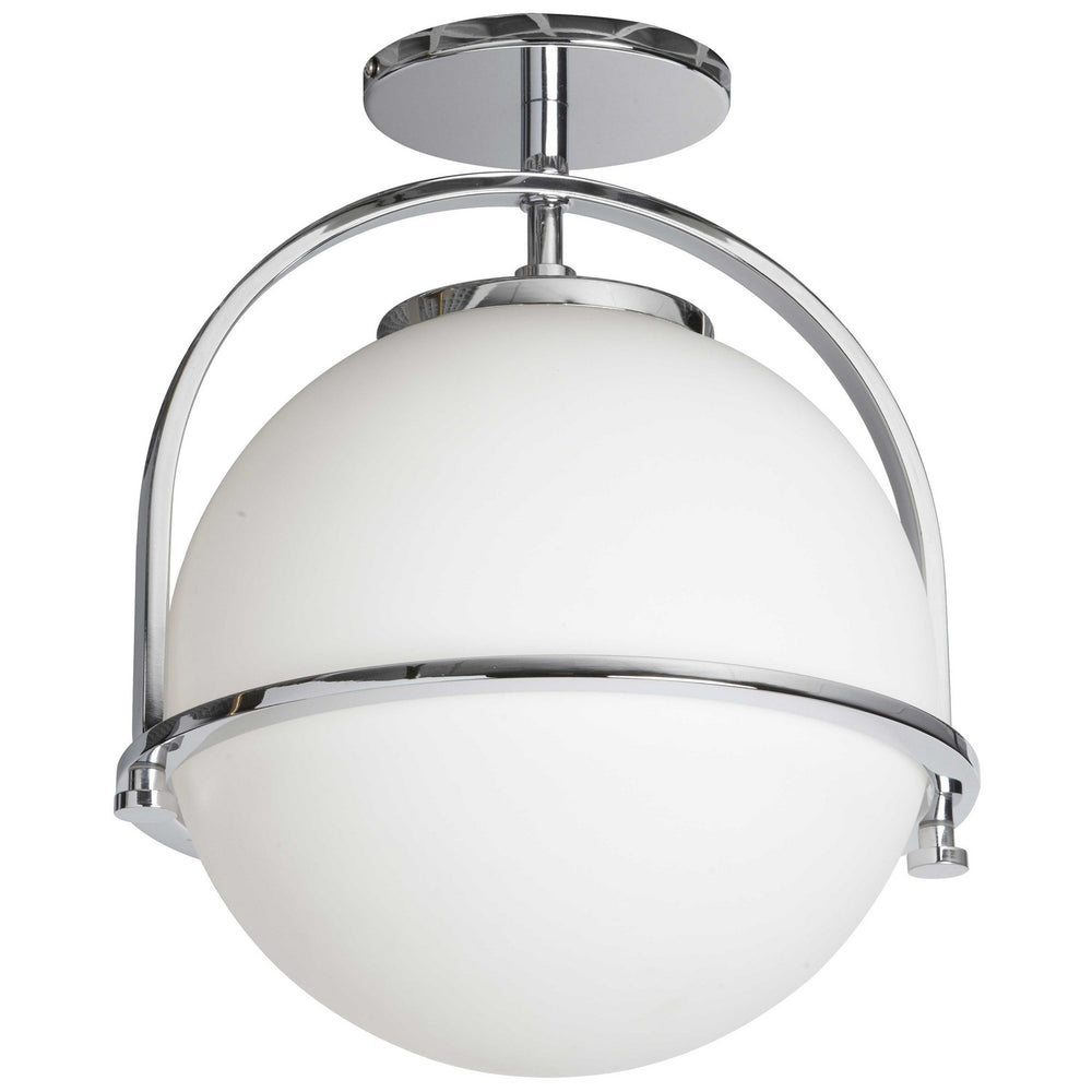 Dainolite Canada - PAO-121SF-PC - One Light Semi Flush Mount - Paola - Polished Chrome