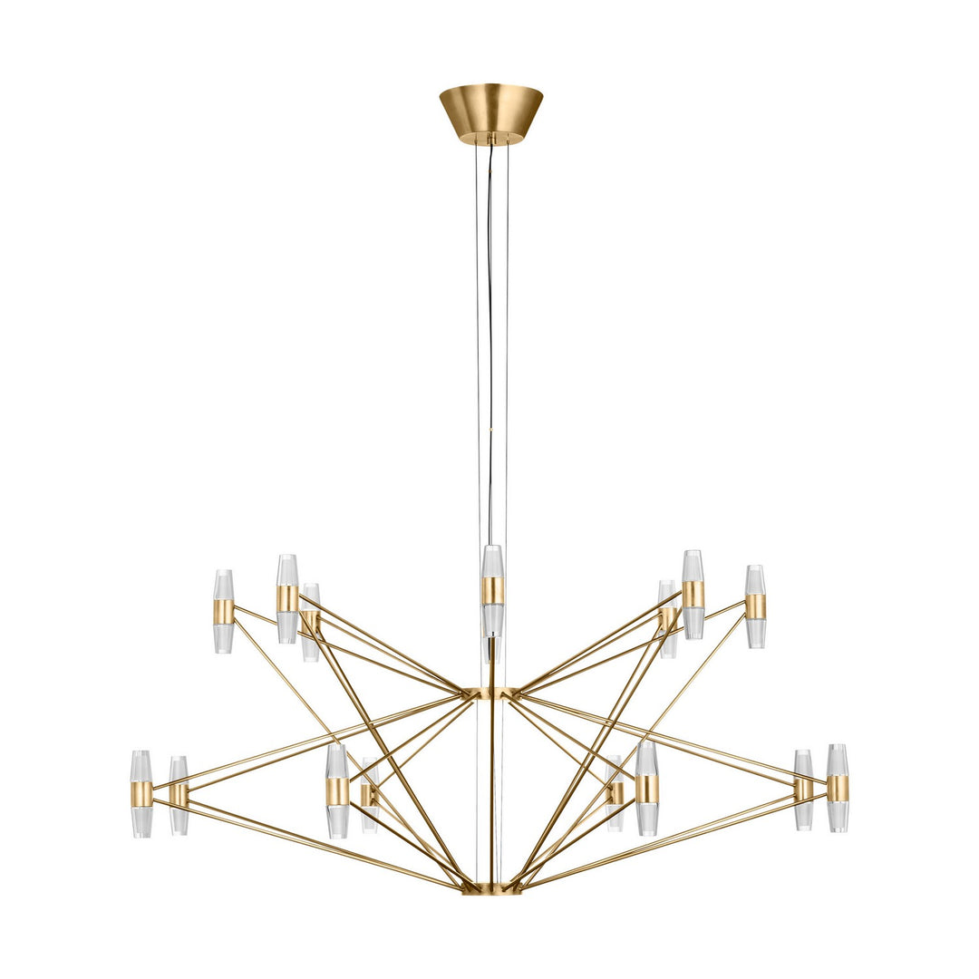 Visual Comfort Modern - SLCH24727NB - LED Chandelier - Lassell - Natural Brass