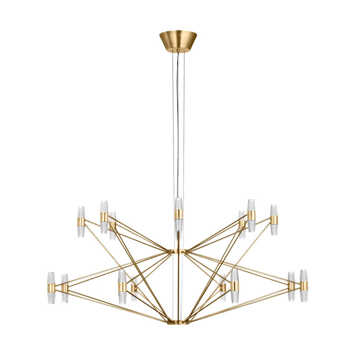 Visual Comfort Modern - SLCH24727NB - LED Chandelier - Lassell - Natural Brass