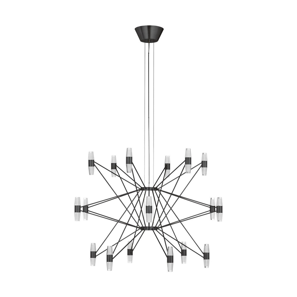 Visual Comfort Modern - SLCH24827BZ - LED Chandelier - Lassell - Dark Bronze
