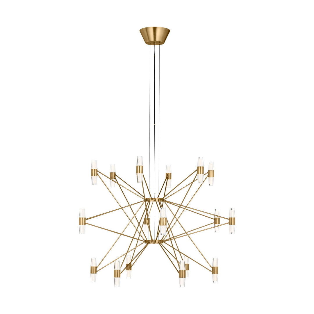 Visual Comfort Modern - SLCH24827NB - LED Chandelier - Lassell - Natural Brass