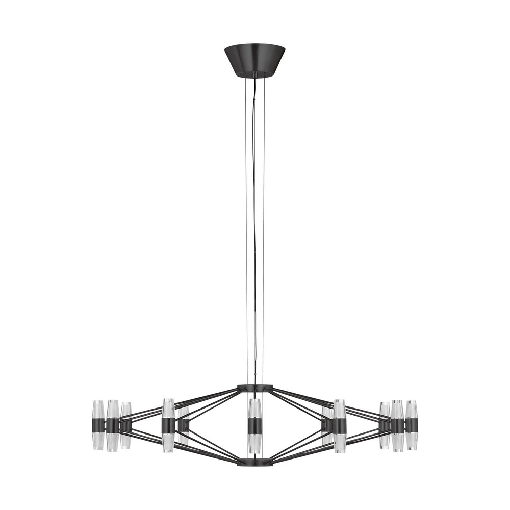 Visual Comfort Modern - SLCH24927BZ - LED Chandelier - Lassell - Dark Bronze