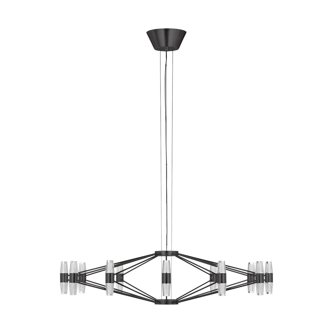 Visual Comfort Modern - SLCH24927BZ - LED Chandelier - Lassell - Dark Bronze