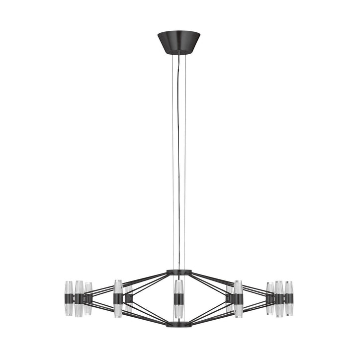 Visual Comfort Modern - SLCH24927BZ - LED Chandelier - Lassell - Dark Bronze