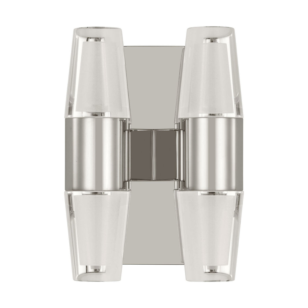 Visual Comfort Modern - SLWS31427N - LED Wall Sconce - Lassell - Polished Nickel