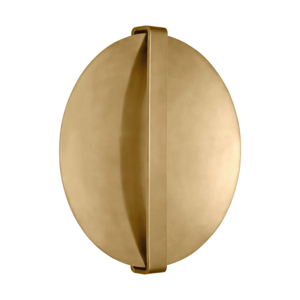 Visual Comfort Modern - PBWS35327NB/NB - LED Wall Sconce - Cymbal - Natural Brass