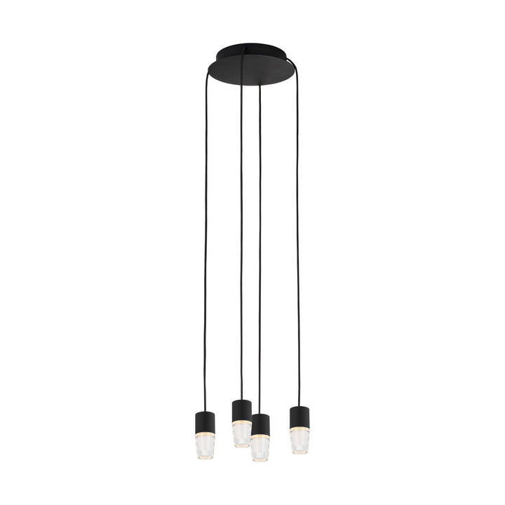 Visual Comfort Modern - SLCH39027B - LED Chandelier - Lassell - Nightshade Black