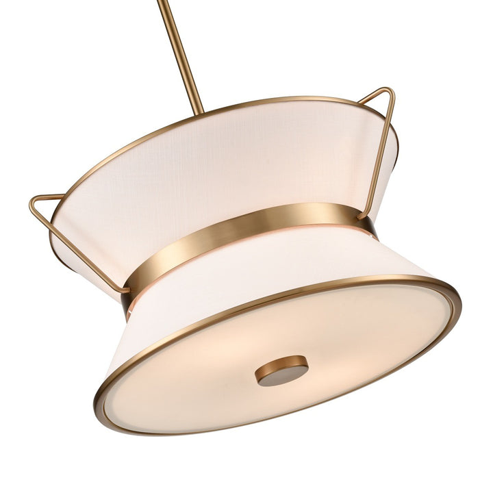 Artcraft Canada - AC11831BB - LED Chandelier - Layla - Brushed Brass