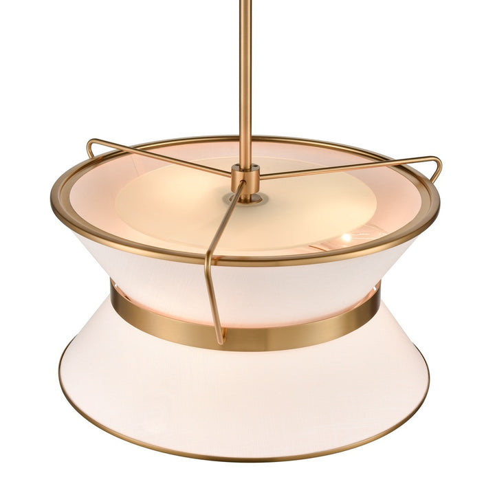 Artcraft Canada - AC11831BB - LED Chandelier - Layla - Brushed Brass
