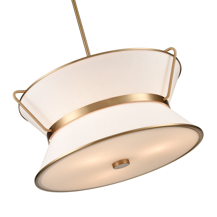 Artcraft Canada - AC11832BB - LED Chandelier - Layla - Brushed Brass