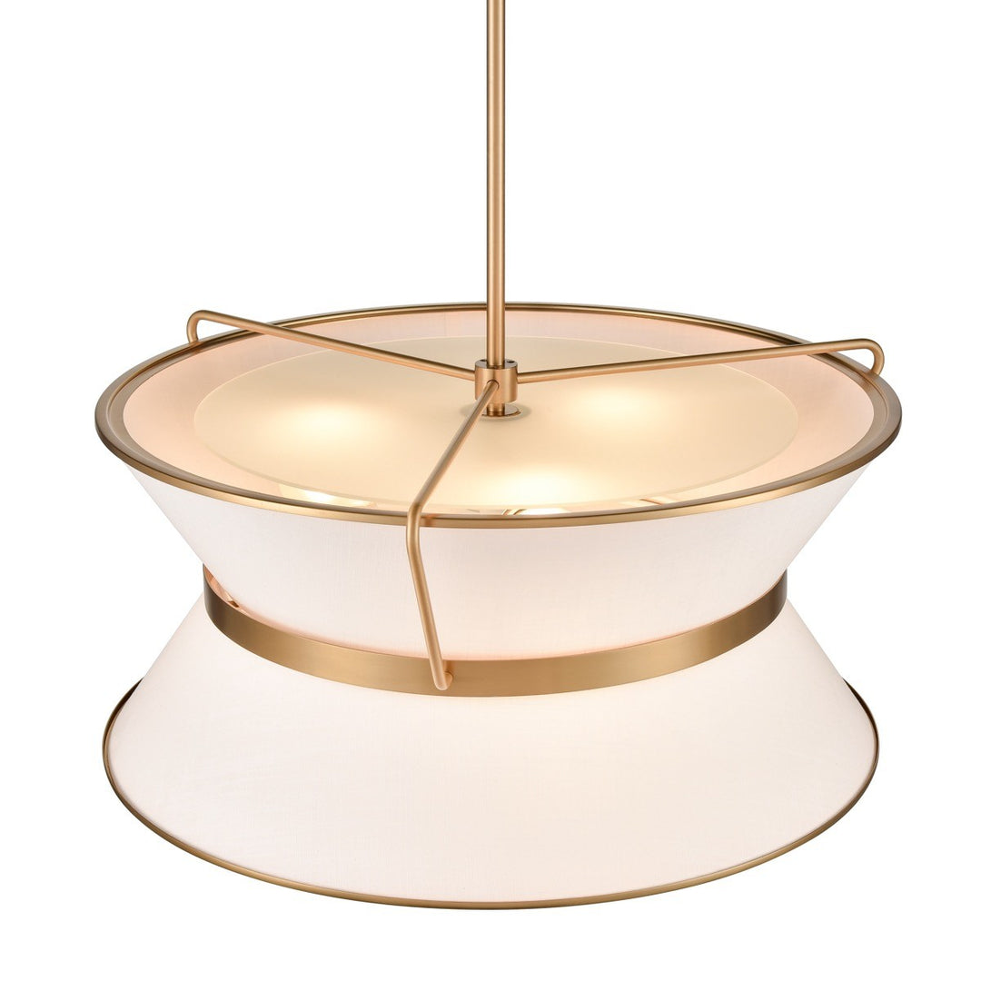 Artcraft Canada - AC11832BB - LED Chandelier - Layla - Brushed Brass