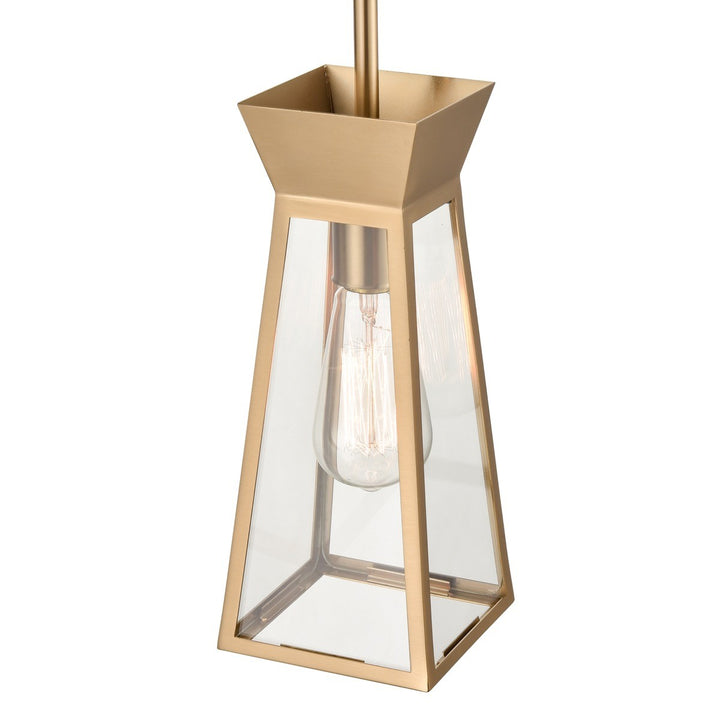 Artcraft Canada - AC11850BB - One Light Pendant - Lucian - Brushed Brass