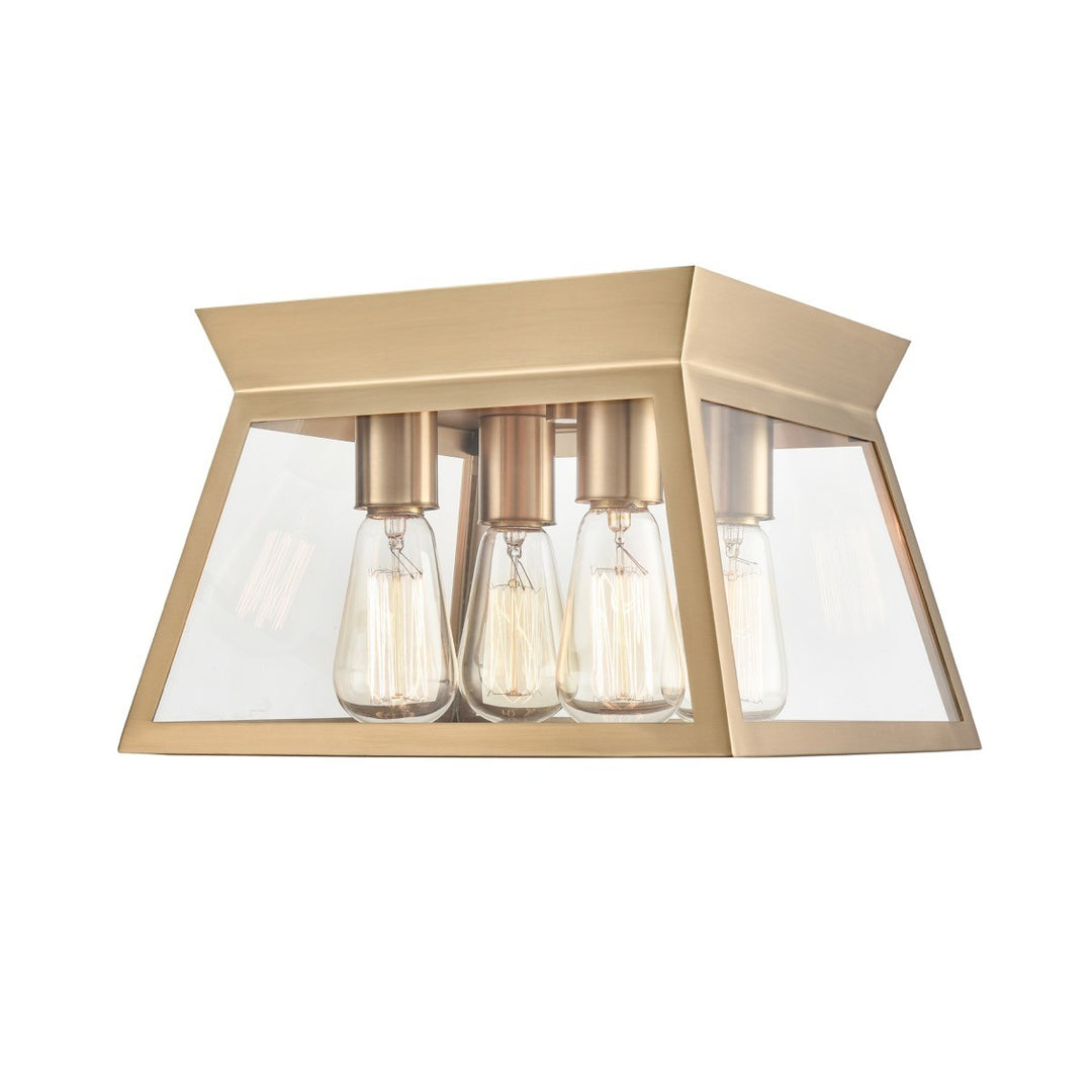 Artcraft Canada - AC11853BB - Four Light Flushmount - Lucian - Brushed Brass