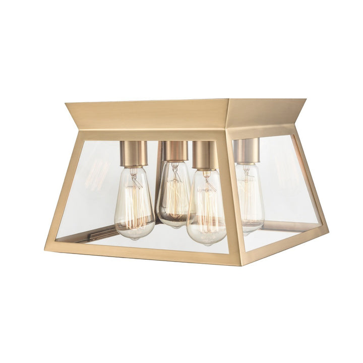 Artcraft Canada - AC11853BB - Four Light Flushmount - Lucian - Brushed Brass
