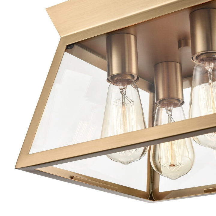 Artcraft Canada - AC11853BB - Four Light Flushmount - Lucian - Brushed Brass