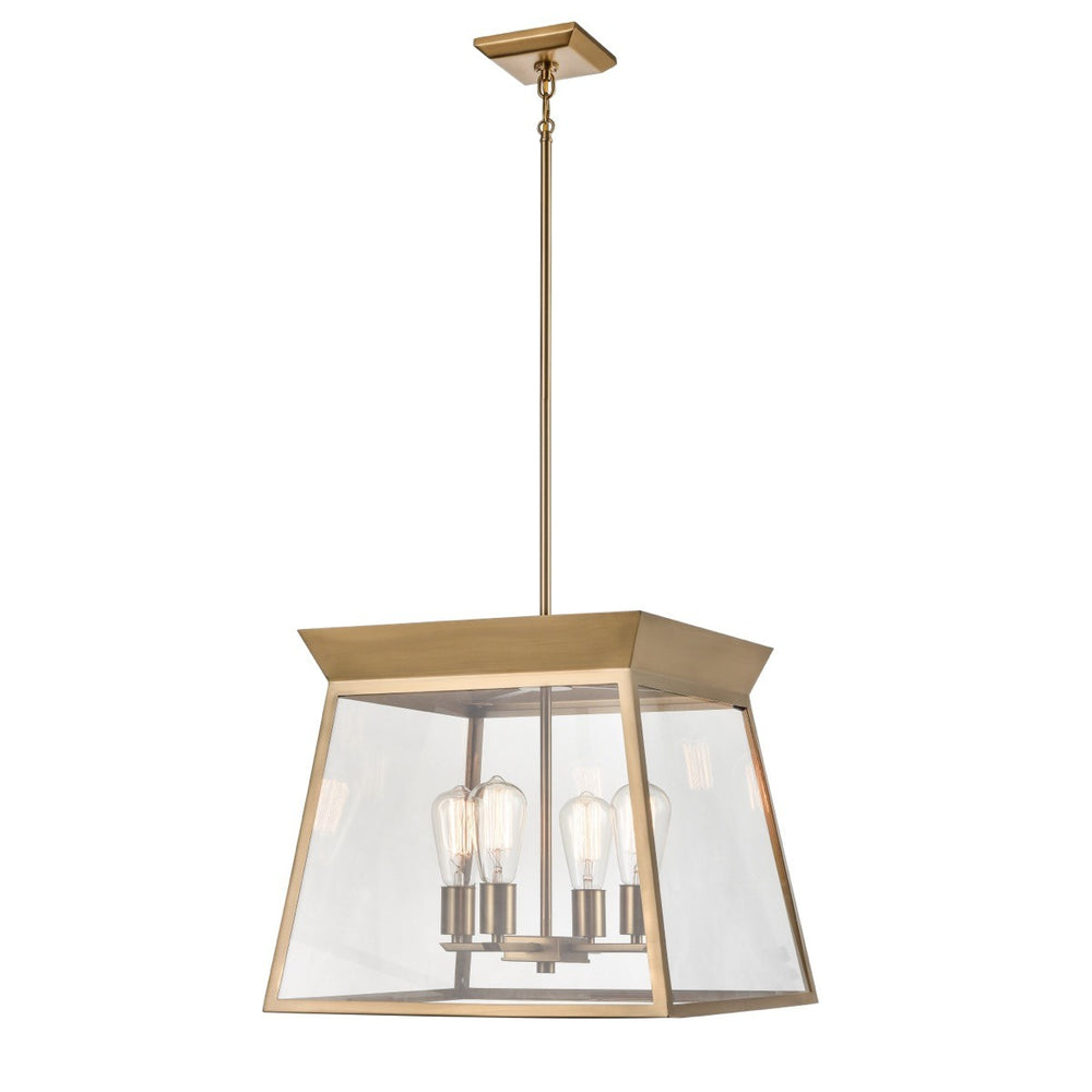 Artcraft Canada - AC11852BB - Four Light Chandelier - Lucian - Brushed Brass