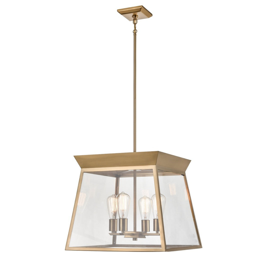 Artcraft Canada - AC11852BB - Four Light Chandelier - Lucian - Brushed Brass