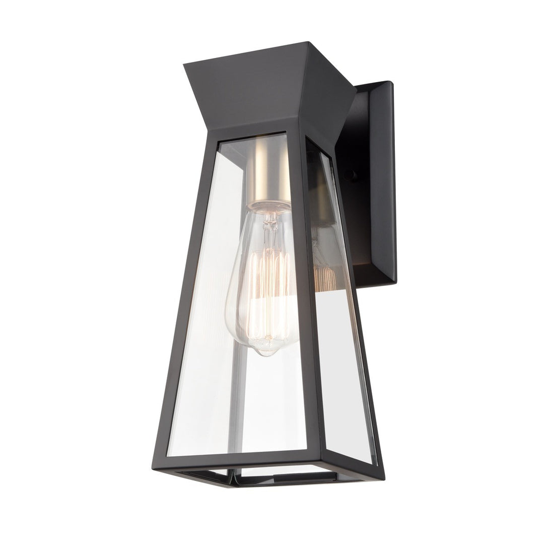Artcraft Canada - AC11857BK - One Light Wall Sconce - Lucian - Black and Brushed Brass