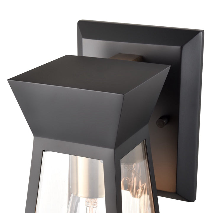 Artcraft Canada - AC11857BK - One Light Wall Sconce - Lucian - Black and Brushed Brass