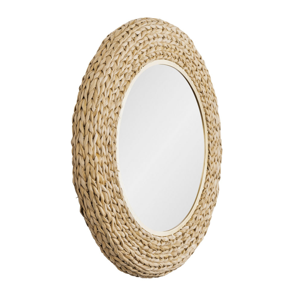 Varaluz - 457MI30FGN - Mirror - Athena - French Gold/Natural Seagrass