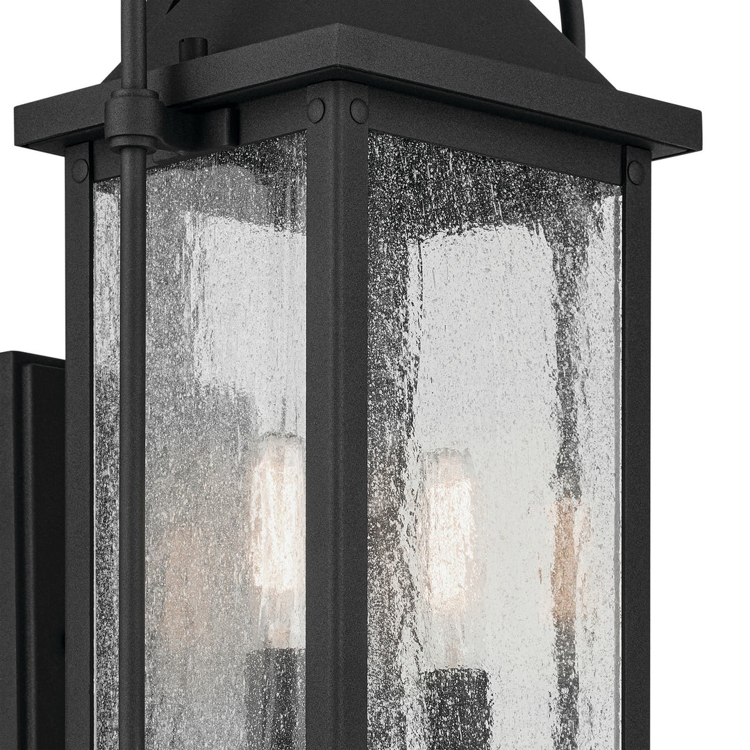 Kichler Canada - 49714BKT - Two Light Outdoor Wall Mount - Harbor Row - Textured Black