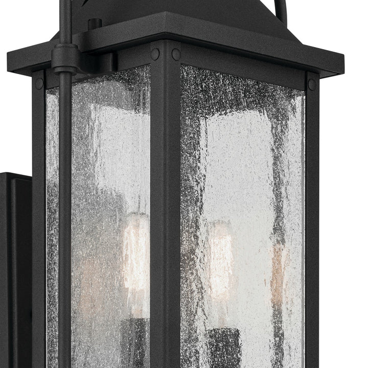 Kichler Canada - 49714BKT - Two Light Outdoor Wall Mount - Harbor Row - Textured Black