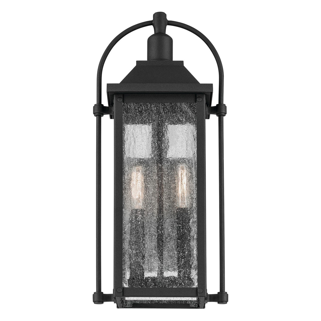 Kichler Canada - 49714BKT - Two Light Outdoor Wall Mount - Harbor Row - Textured Black