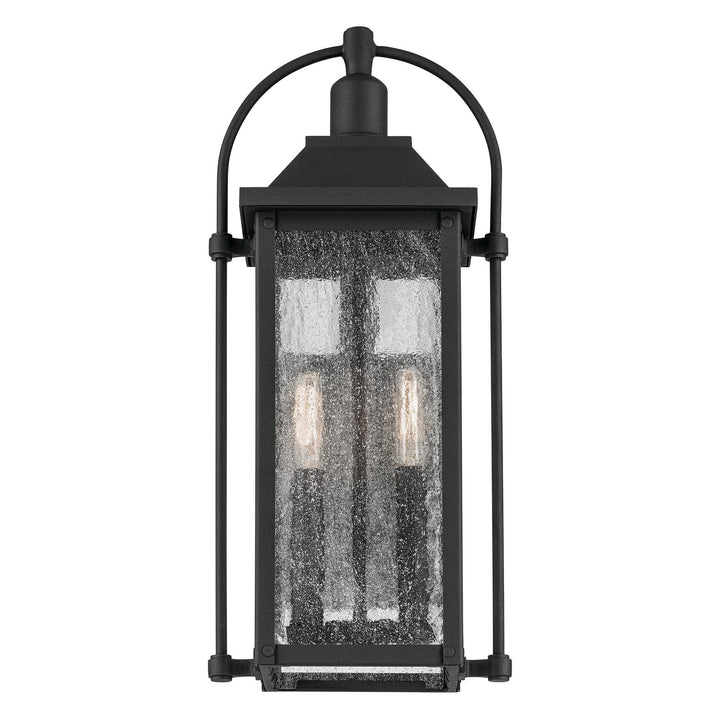 Kichler Canada - 49714BKT - Two Light Outdoor Wall Mount - Harbor Row - Textured Black