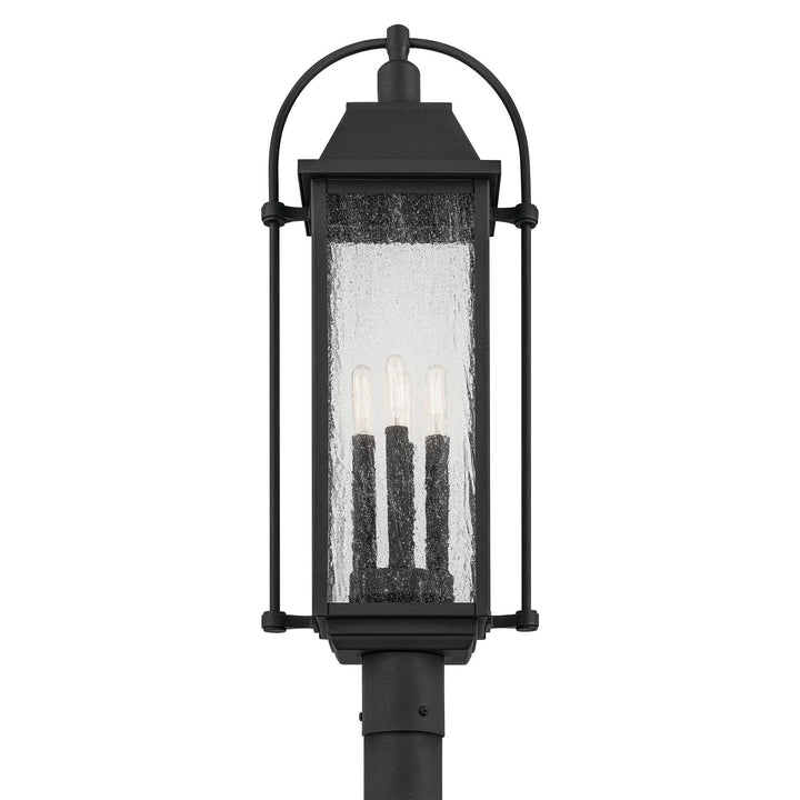 Kichler Canada - 49717BKT - Four Light Outdoor Post Mount - Harbor Row - Textured Black