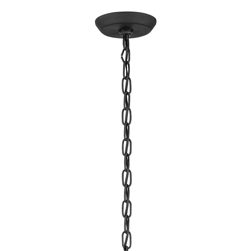 Kichler Canada - 49718BKT - Four Light Outdoor Pendant - Harbor Row - Textured Black