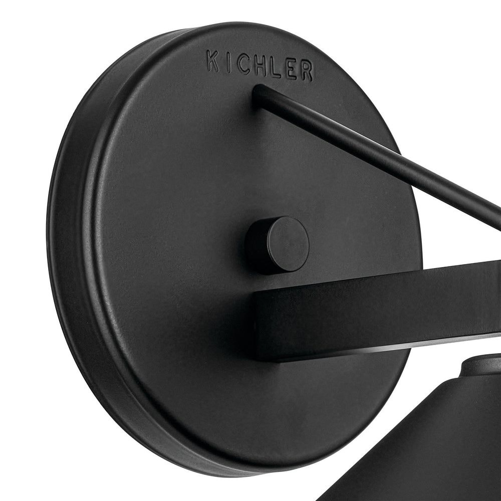 Kichler Canada - 49059BK - One Light Outdoor Wall Mount - Ripley - Black