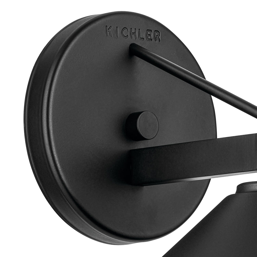 Kichler Canada - 49059BK - One Light Outdoor Wall Mount - Ripley - Black